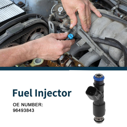 Fuel Injector No. 96493843 for Suzuki Reno 2.0L (2006–2008) 1 Pc Black