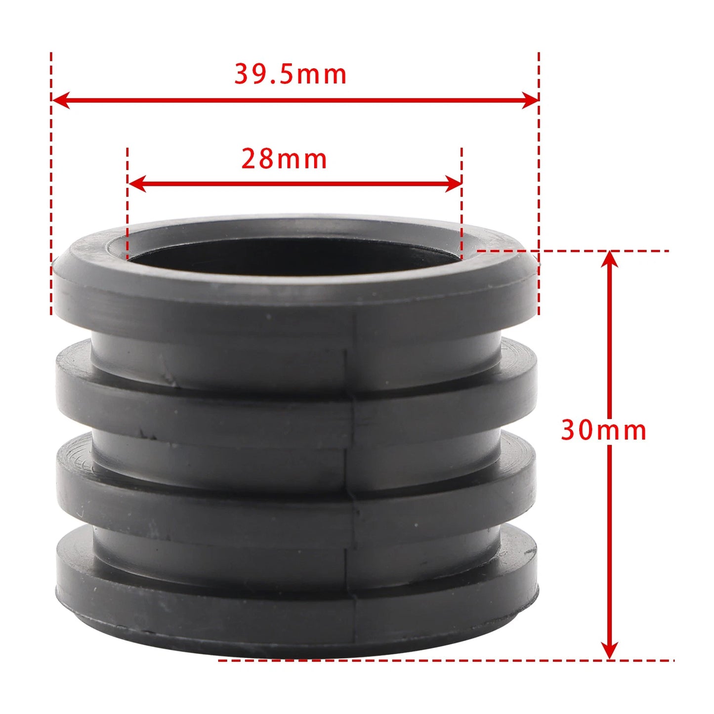 Exhaust Joint Rubber for Honda CR250R CR 250 R (1984–2007)