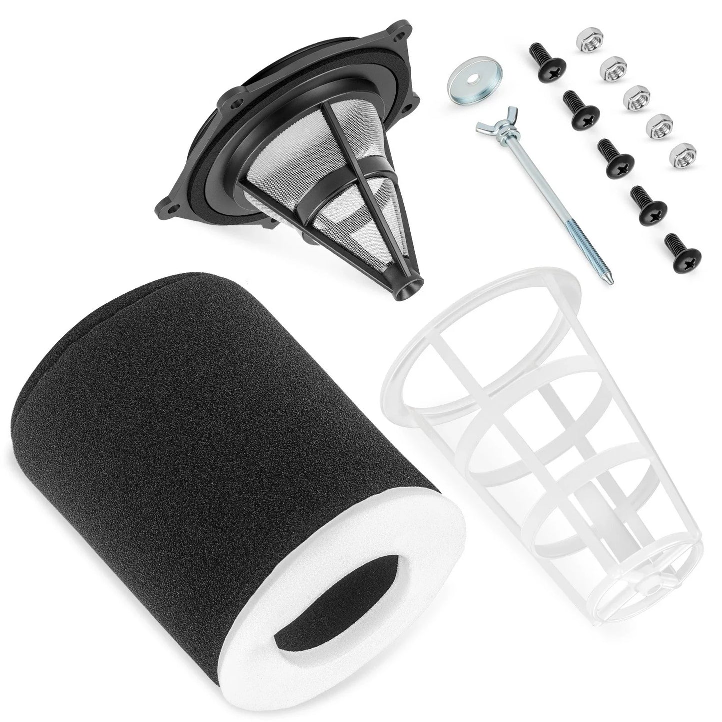 Air Filter + Cage Guide Holder for Yamaha YFZ450 YFZ450R YFZ450RSE (2009–2011)