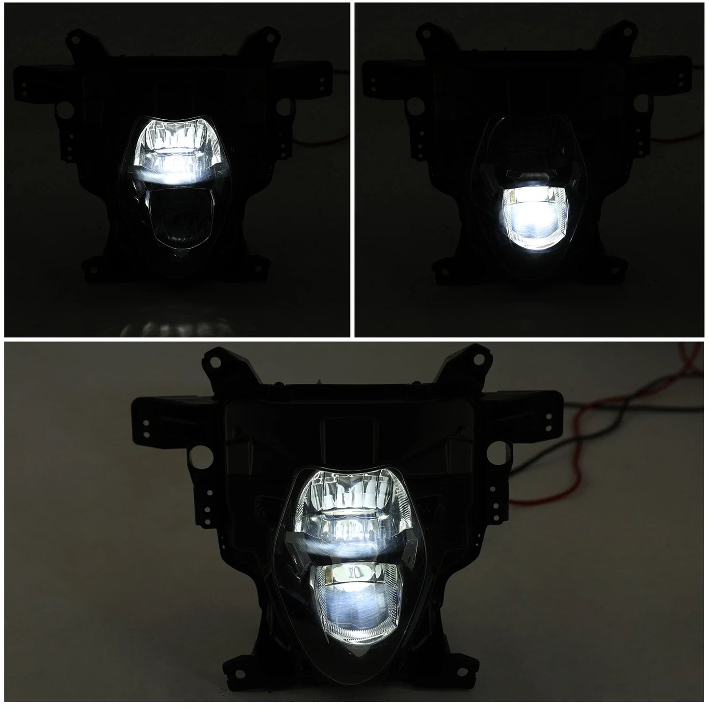 LED Headlight Assembly & Fairing Stay Bracket for Suzuki GSXR1000 (2017-2025)