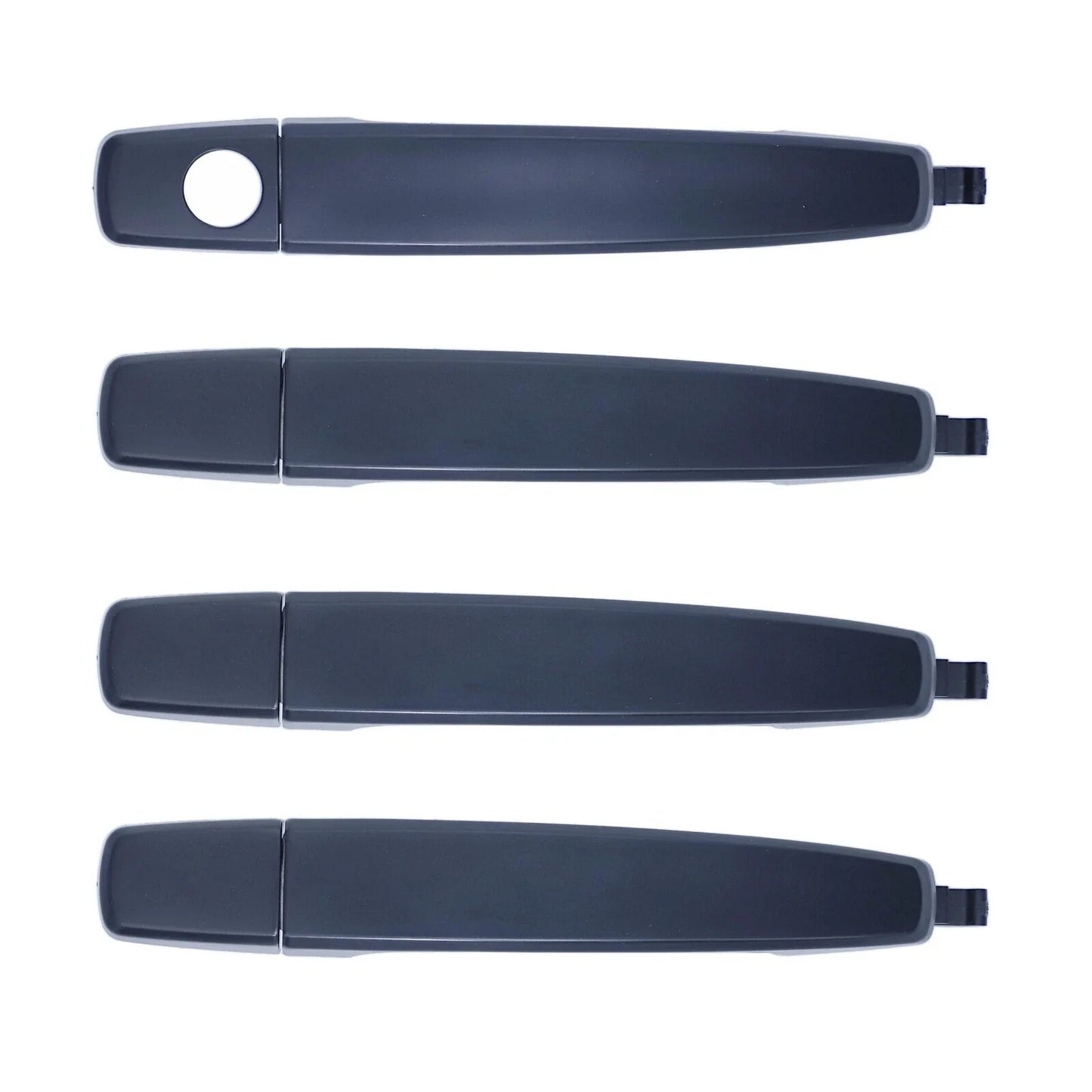 Black Outer Door Handles Front+Rear 4pcs for Holden Barina Cruze (2009–2018)