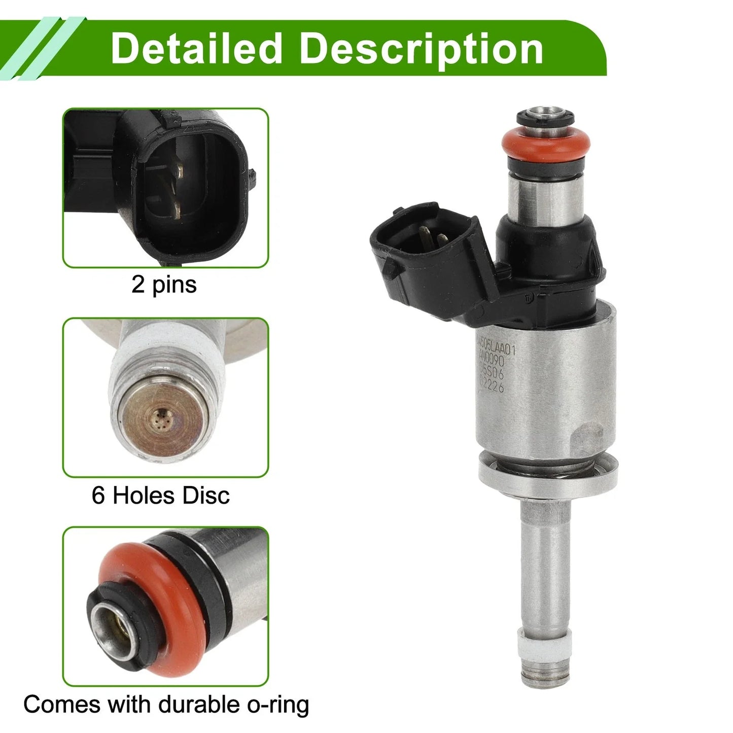Fuel Injector for HONDA CR-V 2.4, ACCORD 2.4 (2013-2017, 2015-2017)