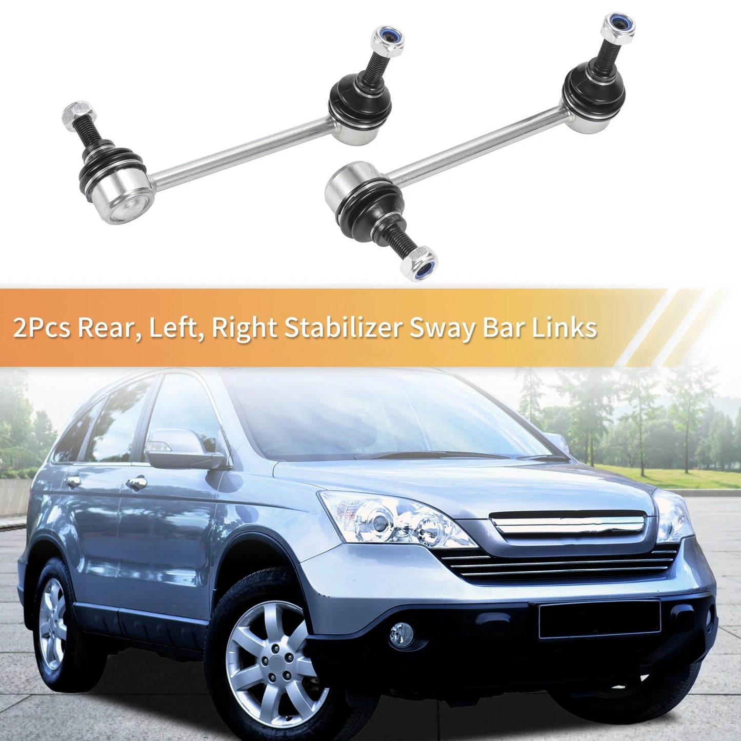 2pcs Rear Sway Bar Link for Honda Accord (2008–2017) No.K750152/K750153