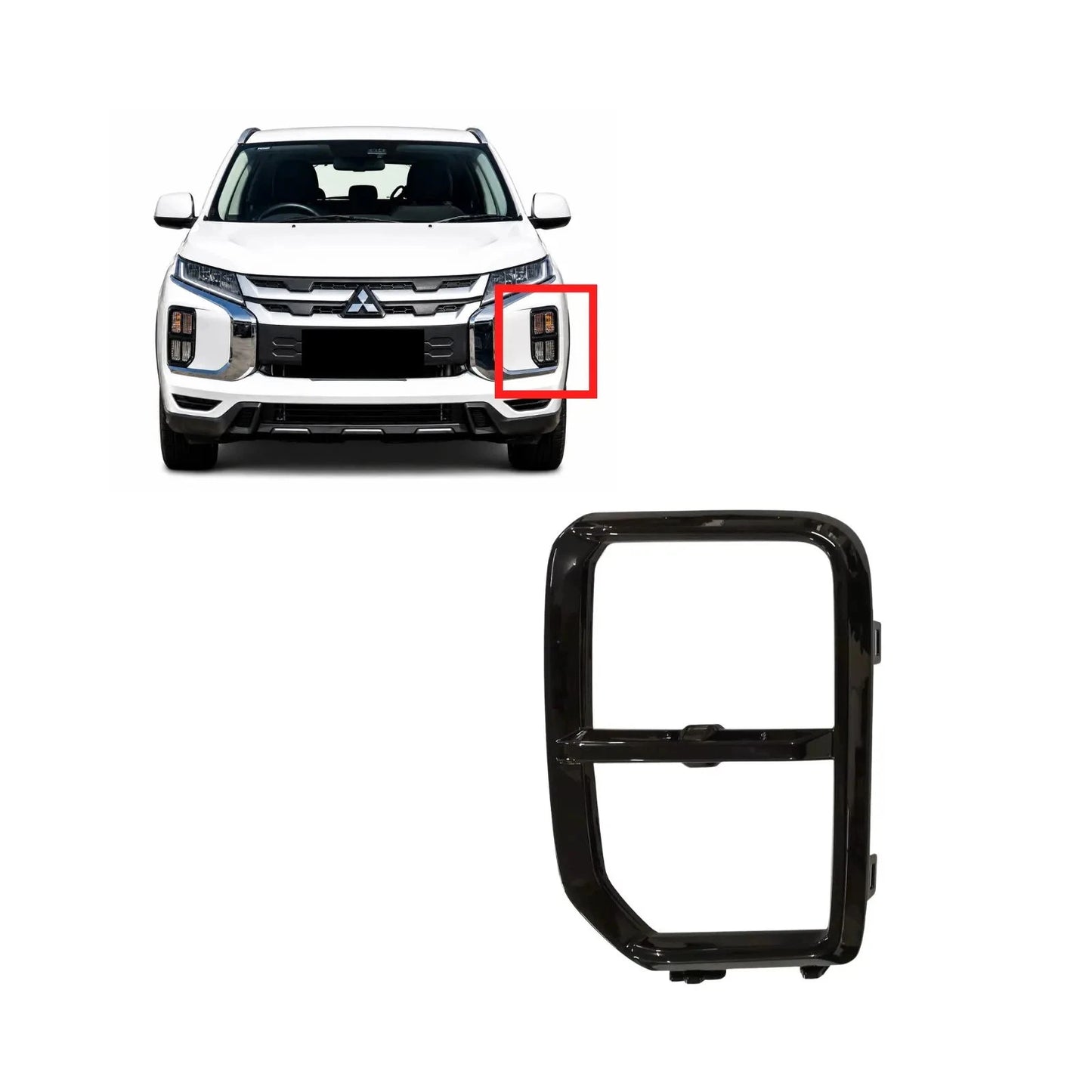 Front Bar Grille Left Side for Mitsubishi ASX (2019–Current)