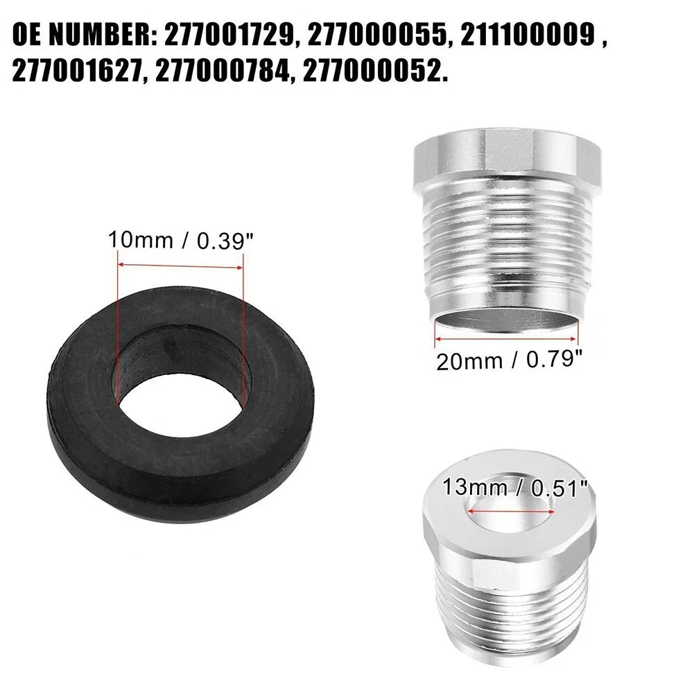 4Pcs Steering Reverse Aluminum Cable Lock Nut for SeaDoo