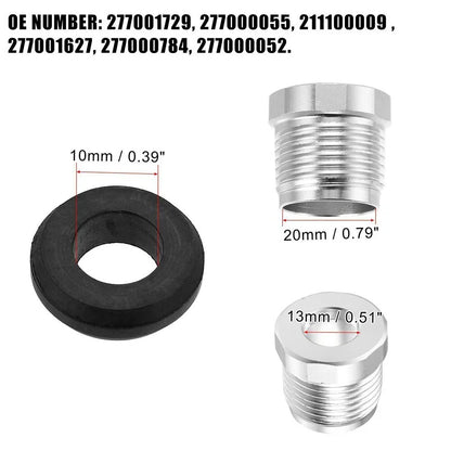 4Pcs Steering Reverse Aluminum Cable Lock Nut for SeaDoo