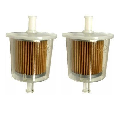 Set of 2 Inline Fuel Filters for Johnson Evinrude E-Tec (40-200HP)