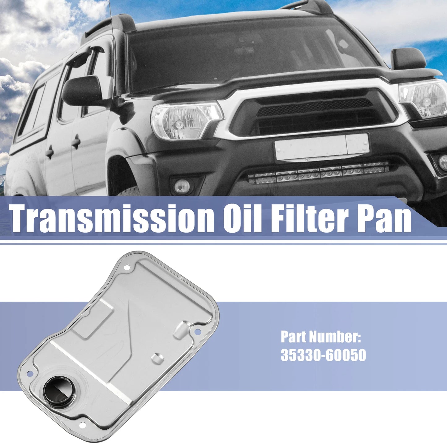 Transmission Filter Oil Pan Gasket Assembly for Toyota (1990–2023) 35330-60050