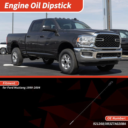 Oil Dipstick No. 921268 for Ford Mustang (1999–2004) Black