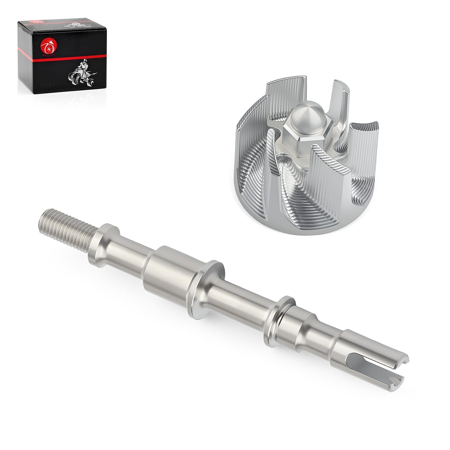 Water Pump Impeller & Shaft for Kawasaki Brute Force 300 (2003–2007)