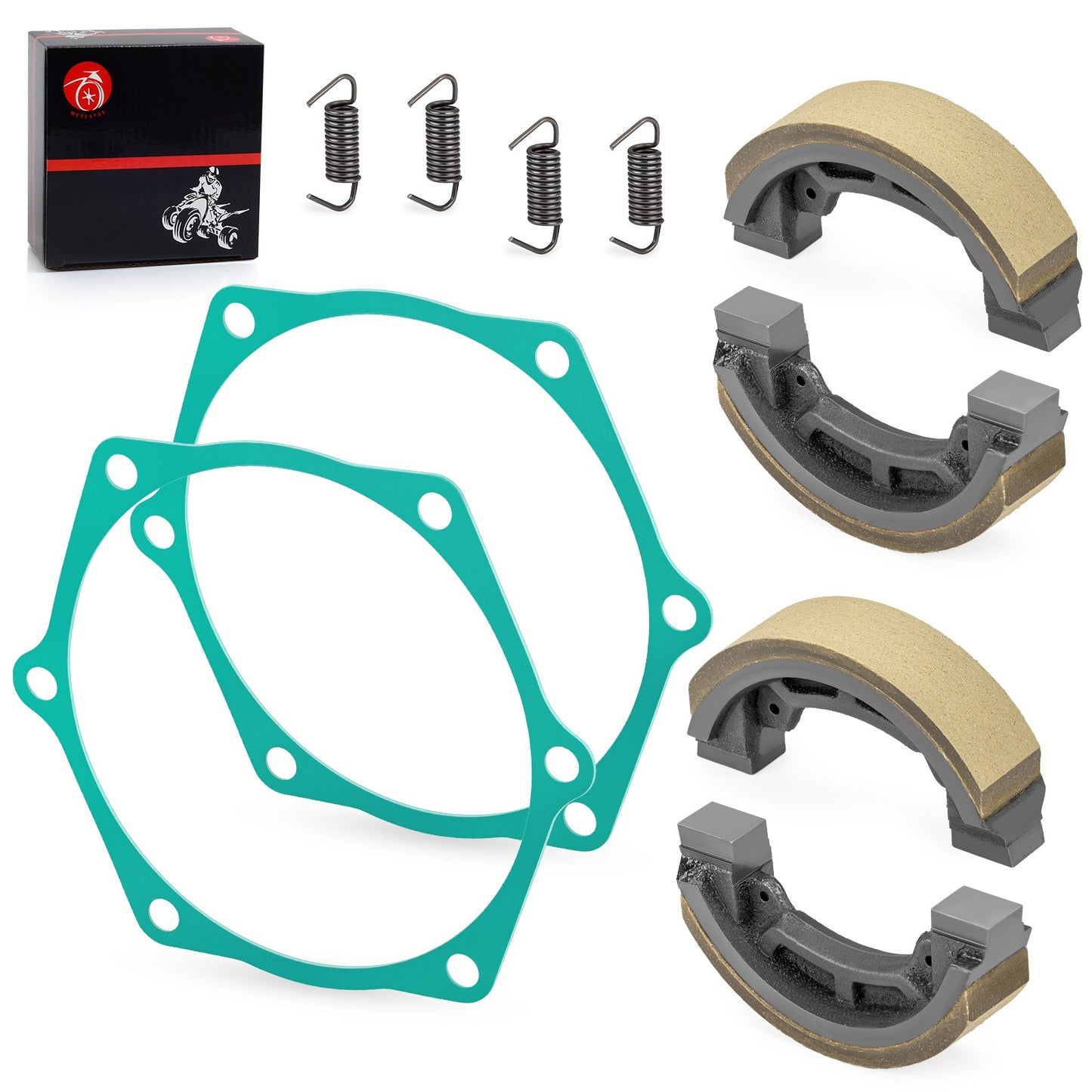 Set of 4 Brake Shoe Springs Gasket Kit for John Deere 650 670