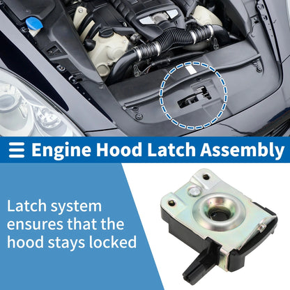 Hood Latch Assembly for BMW 318i (1992–1999) No. 51238122270