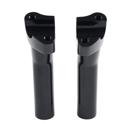 5.5" CNC Pullback Handlebar Risers for Harley Dyna Softail Sportster XL883 (2004-2023)