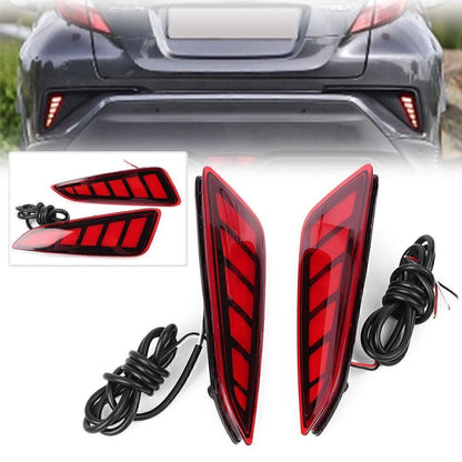2X LED Rear Fog Light for Toyota C-HR (2016–2022)