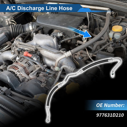 A/C Refrigerant Liquid Hose for Hyundai Accent (2006–2011) No. 977631D210