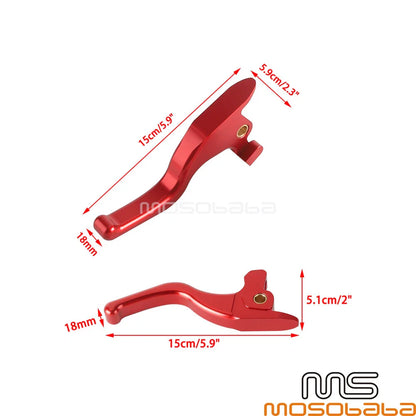 5.9" Brake & Clutch Levers for Harley Softail Slim S FLSS (2017)