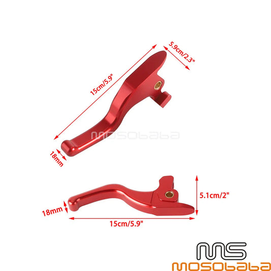 5.9" Brake & Clutch Levers for Harley Softail Slim S FLSS (2017)