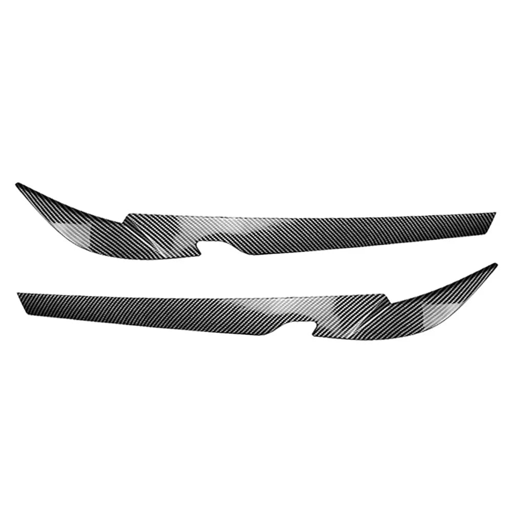 Carbon Look Headlight Eyebrow Trim for BMW 5 Series G30 G31 M5 F90 (2021-2023)