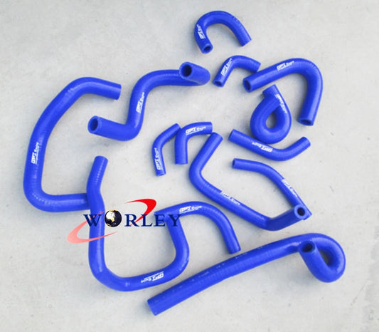 Silicone Heater Hose Kit for Nissan Skyline R33 R34 GTR (1995–2002) - Red