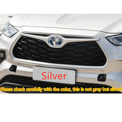 2x L/R Front Tow Eye Hook Cover Cap for Toyota Highlander (2020–2023)