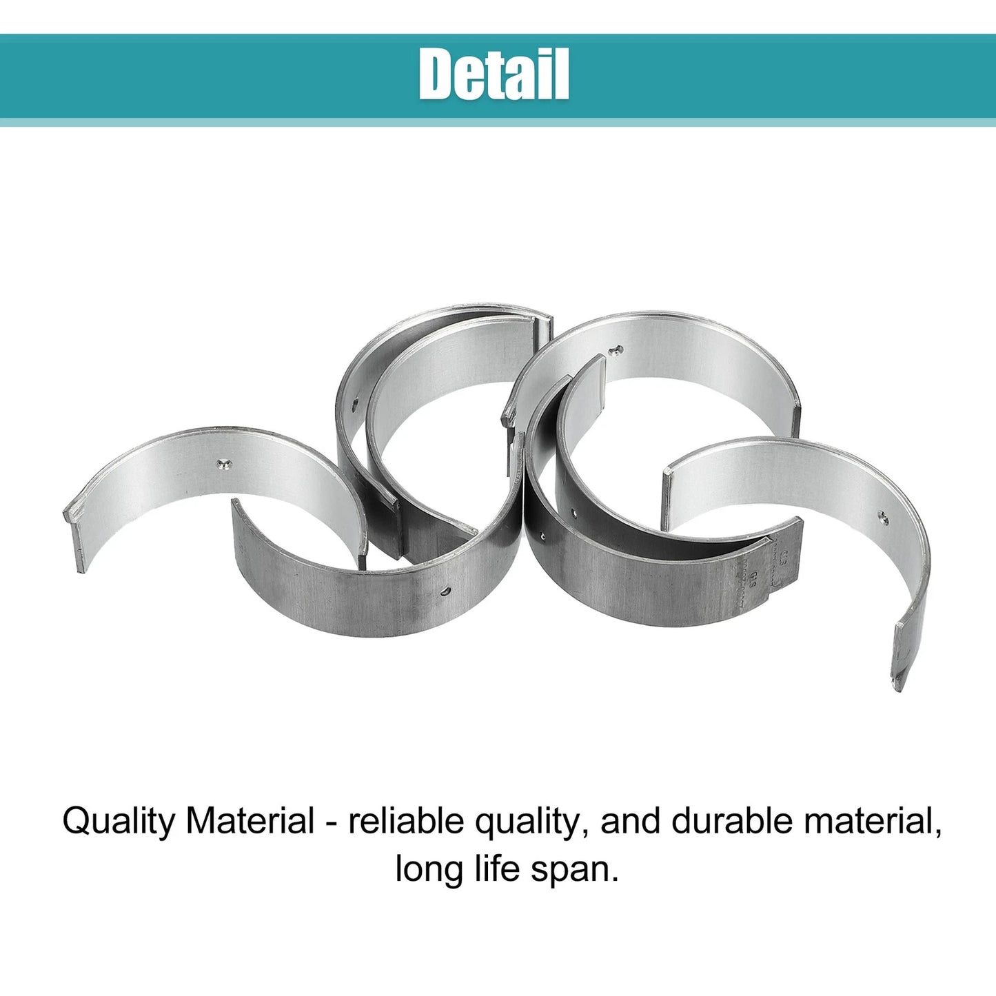 8 Pcs Connecting Rod Bearing for Hyundai Santa Fe Tucson (2012–2018) 23060-2G401