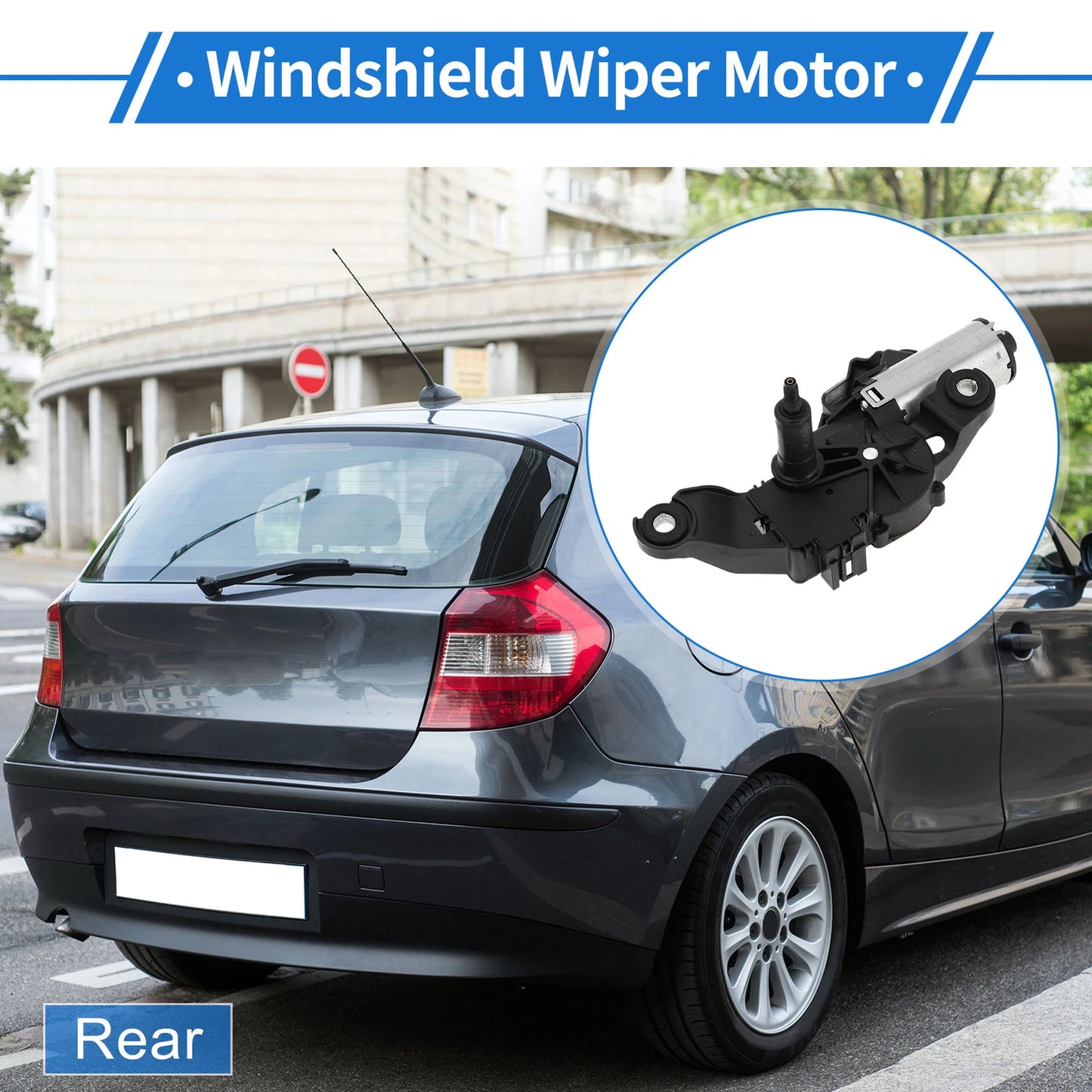 Rear Windshield Wiper Motor for BMW 1 Series E81 (2008–2012) No. 67636921959