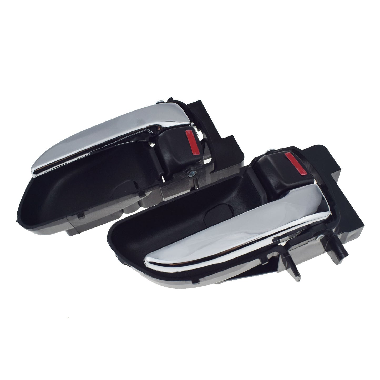 Set of 2 Chrome Interior Door Handles for Subaru Forester (2003–2008)
