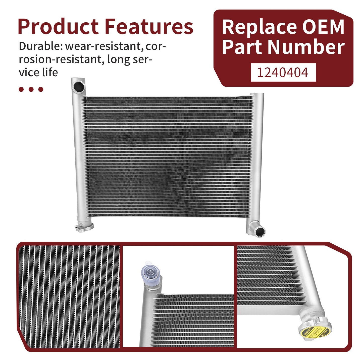 Radiator for Polaris Scrambler 850 XP 850 (2013–2025)
