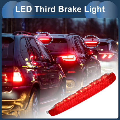 LED Third Brake Light for Seat Altea XL-Type 5P (2006–2015) Red Housing