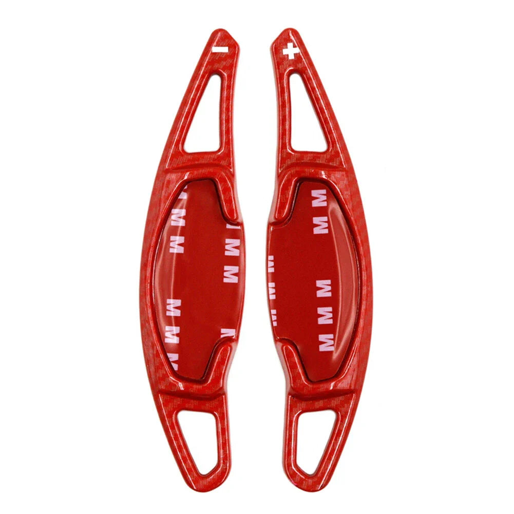 Red ABS Steering Wheel Paddle Shifter Extensions for Honda Civic (2022-)