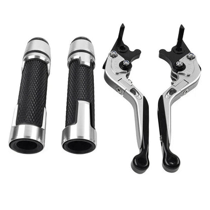 Folding Extendable Brake Clutch Levers & Handlebar Grips for Suzuki TL1000R (1998-2003)