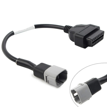 6Pin OBD2 Diagnostic Adapter Code Cable Connector for Suzuki GSX-R 1000 (2001-2023)