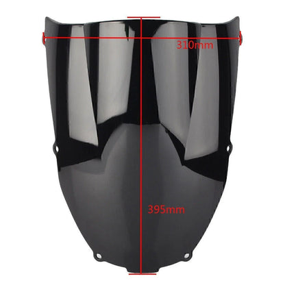 Double Bubble Windshield for Kawasaki Ninja ZX6R (2000-2002)