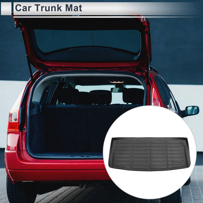 Cargo Liner Rear Trunk Mat for Chevrolet Tahoe (2021-2024) Long Grid Pattern