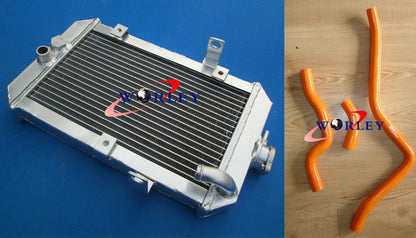Aluminum Radiator + Red Hose for Yamaha Raptor 660R (2002–2005)