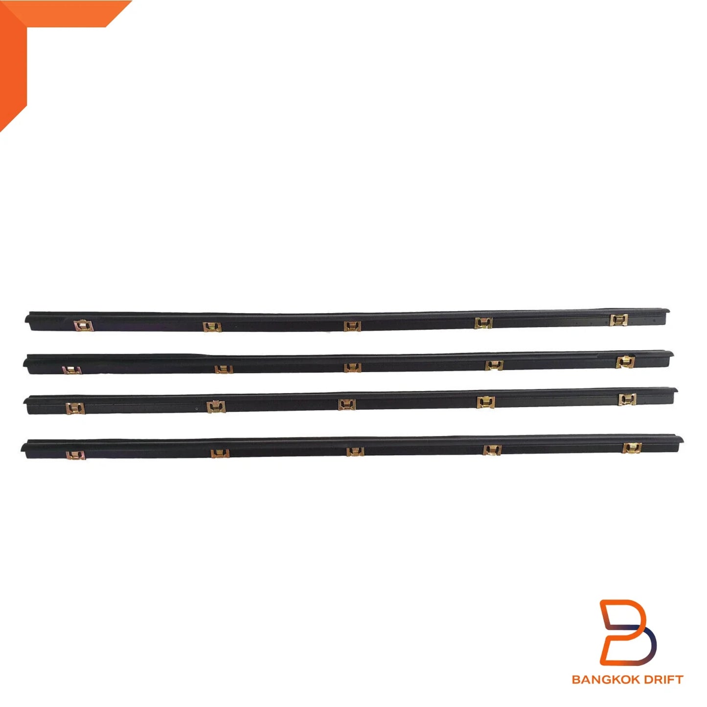 Inner Outer Weatherstrip Door Seal for Toyota Hilux Ute (78-86)