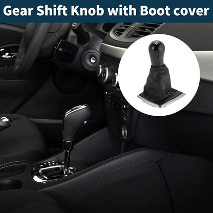 6 Speed Manual Gear Shift Knob with Cover for Ford Focus (2012–2018)