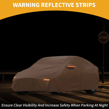 Waterproof Car Cover for Kia K5 (2021–2023) 210D-PU with Zipper