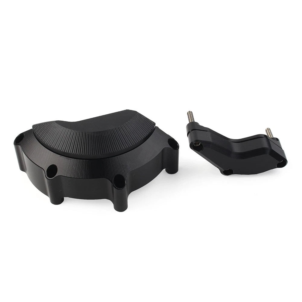 Engine Case Slider Protector Cover for Yamaha R6 (2008–2017) - Black Aluminum