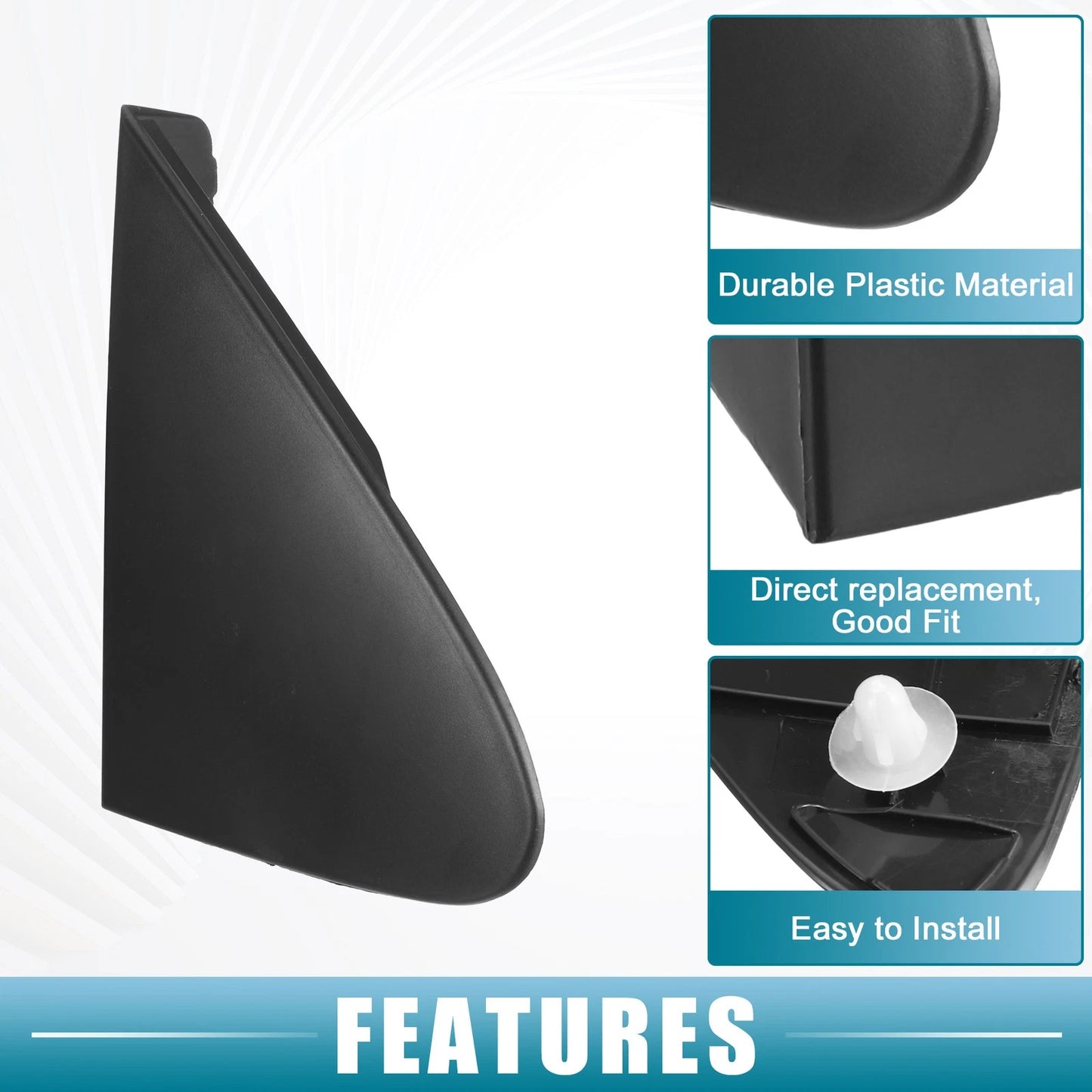 Front Right Door Mirror Corner Fender Triangle Cover No. 6011712010 for Toyota