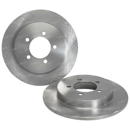 2 Rear Disc Brake Rotors for Ford Explorer (2002–2010)