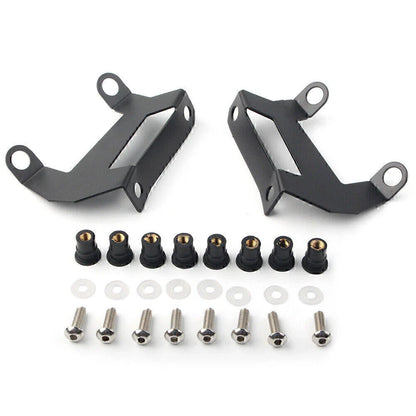 Motorcycle Windshield Mounting Kit for Yamaha MT-07 (2018-2020) Black