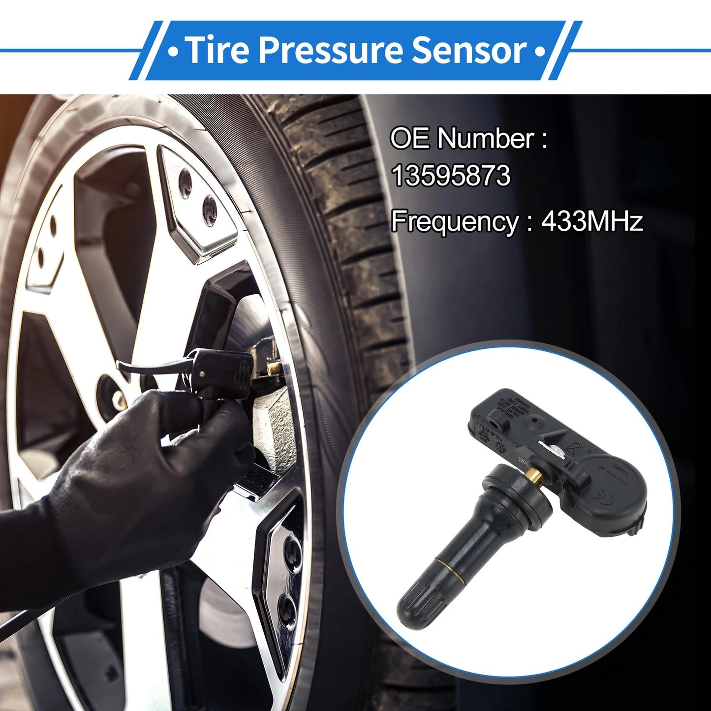 TPMS Sensor No.13595873 for Buick Regal (2011–2017)
