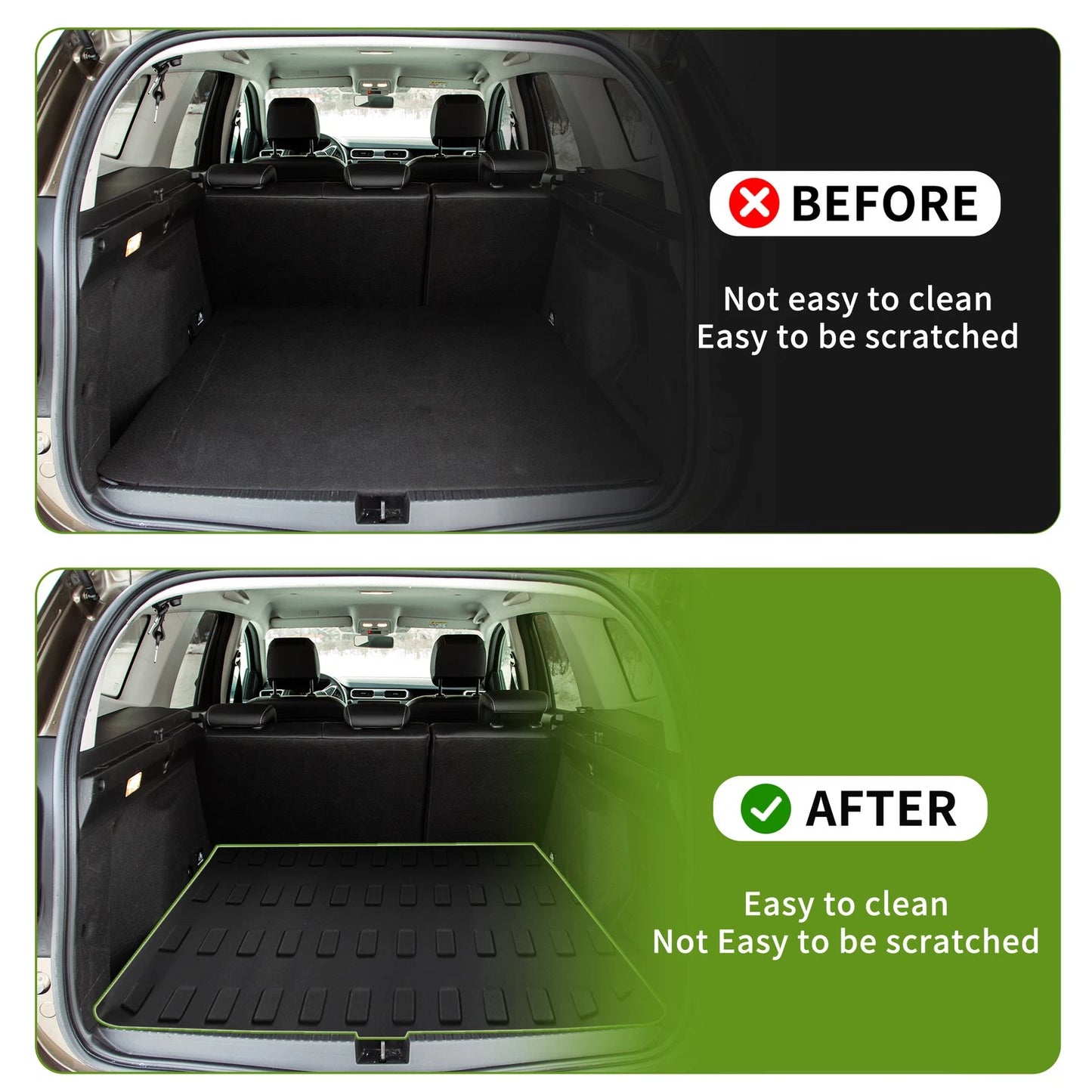Rear Trunk Mat for Chevrolet Trax (2024–2025) TPE Cargo Liner