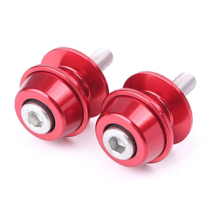 8mm Swingarm Spools Sliders Red for Suzuki GSR750 GSX1300 GSXR600 SV1000 SV650 (2011-2019)