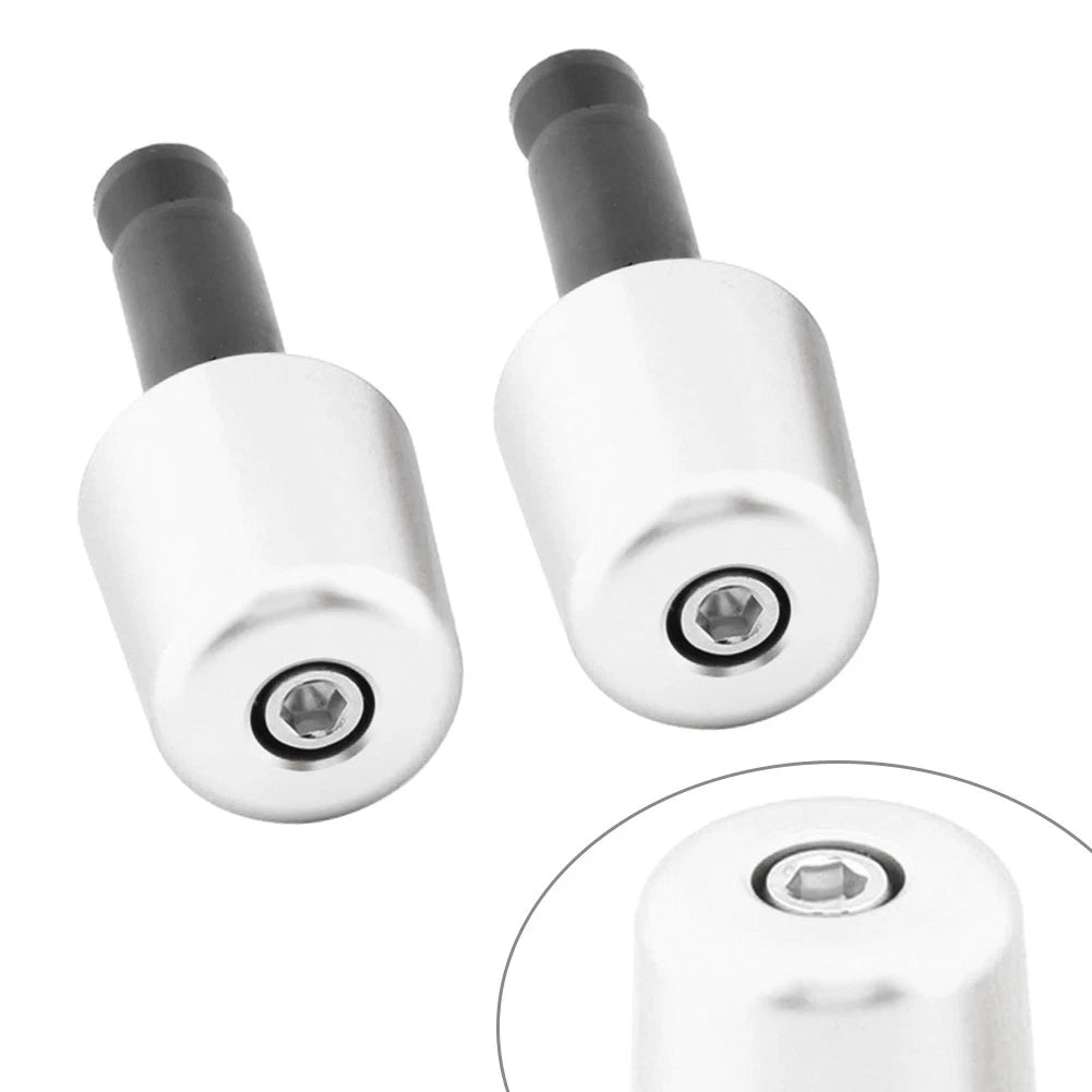 Universal 1in Handlebar Grips & End Caps for Motorcycle (All Years)