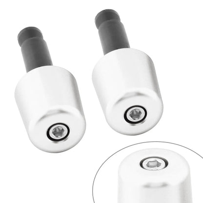 Universal 1in Handlebar Grips & End Caps for Motorcycle (All Years)