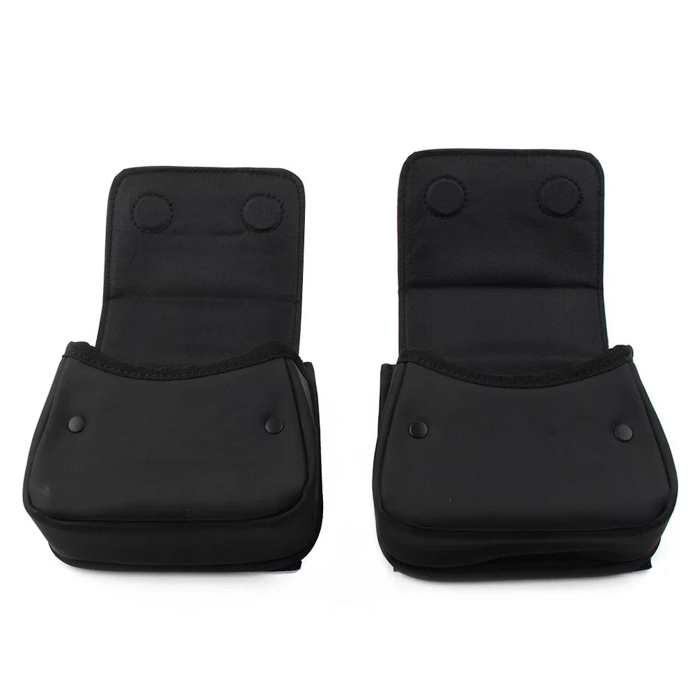Lower Door Pocket Bags for Harley Touring Road Street Glide Black (1996-2013)