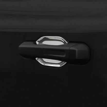 Door Bowl Cover Trim 4X Chrome Look for Jeep Gladiator JT/Wrangler JL (2018–2025)