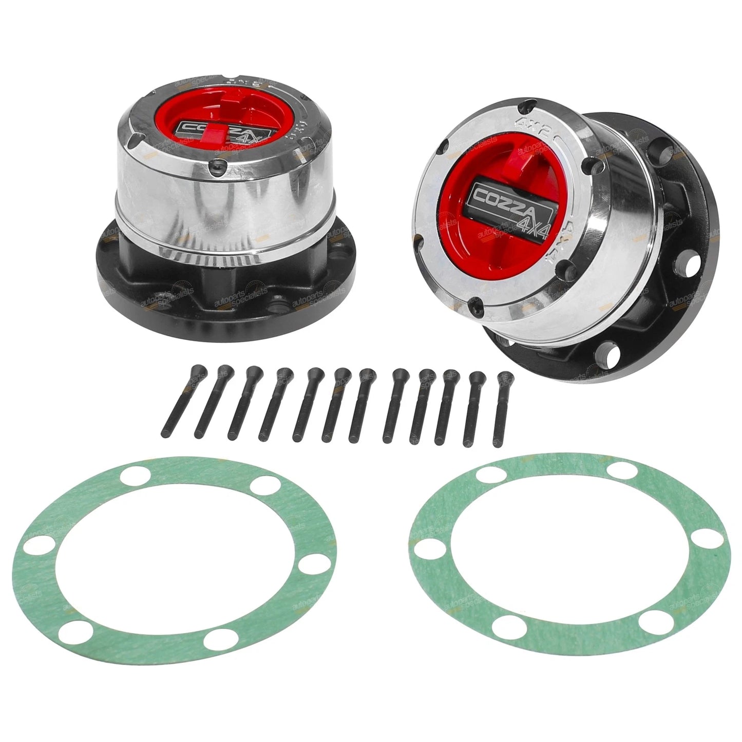 Set of 2 Free Wheel Locking Hubs for Nissan Patrol MQ/MK (1980–1987) 4X4